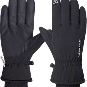 手袋 スキー SNOW アウトドア グローブ 手袋 防寒 スマホ スノボ 黒 防風 可愛い 軽量 コンパクト