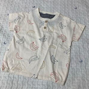 バナナ Tシャツ アイボリー 100cm