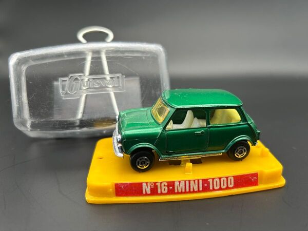 レア! スペイン製 GUISVAL ギスヴァル №16 MINI-1000 ミニクーパー ミニカー グリーン