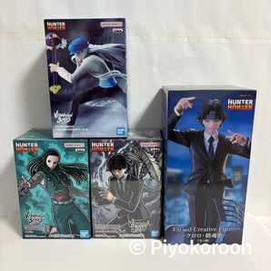 HUNTER×HUNTER フィギュア 計4個セット クロロ カイト イルミ
