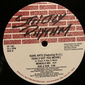 Rare Arts Featuring R.I.C./ Yeah (I Got You Movin')（美品）