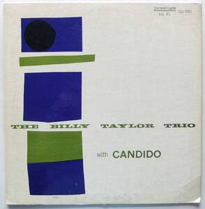 ◆ BILLY TAYLOR Trio With CANDID ◆ Prestige LP 7051 (NYC:RVG:dg) ◆