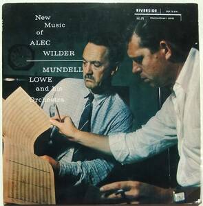 ◆ MUNDELL LOWE / New Music of Alec Wilder ◆ Riverside RLP 12-219 (white:BGP:dg) ◆