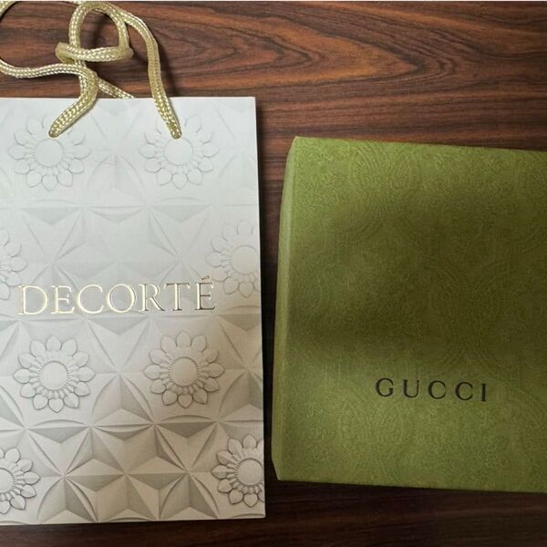 空箱 ショッパーセット GUCCI デコルテ