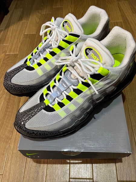NIKE AIR MAX 95 ナイキ エアマックス 95 28.5 イエロー サファリ Yellow Safari KITH