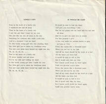 ★赤盤! ジョン・レイトン「霧の中のロンリー・シティ」EP(1962年)★_画像3