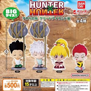 HUNTER×HUNTER すわらせ隊 全4種セット グリードアイランド編