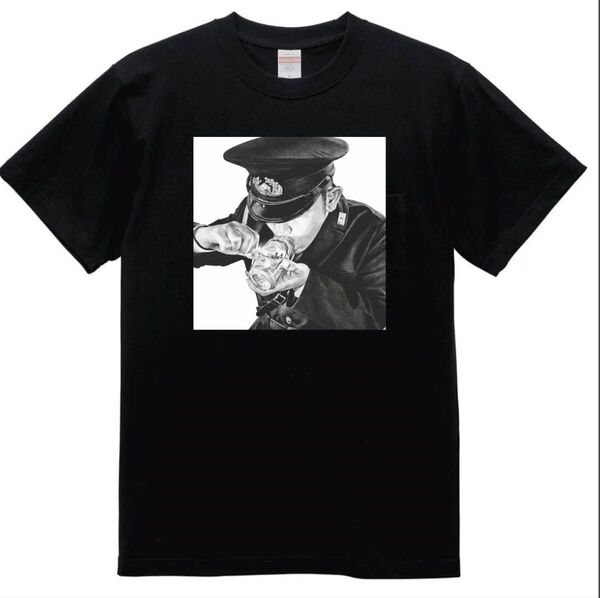 新品未使用 大友昌平 吸う警官 Tシャツ/黒