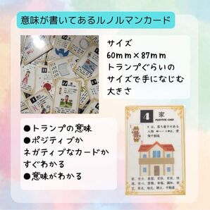 意味が書いてあるルノルマンカード