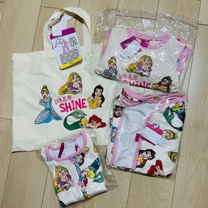 バースデイ ディズニー プリンセス パジャマ ブランケット バック ベスト