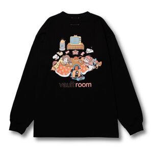 MIKKORONE L/S TEE / BLACK Lサイズ みっころね