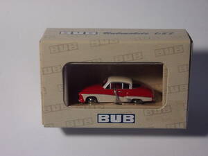 BUB 1/87 　Wartburg 311 Coupe RED/IVORY