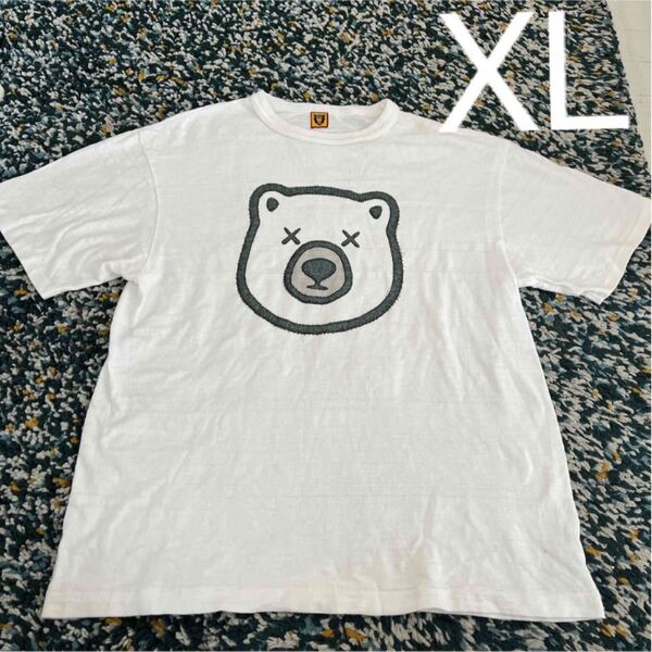 HUMAN MADE KAWSコラボ品 カウズ 白 XL