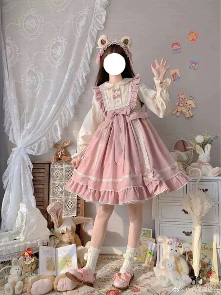 LO717 lolita オリジナル 洋服 ロリータ ワンピース