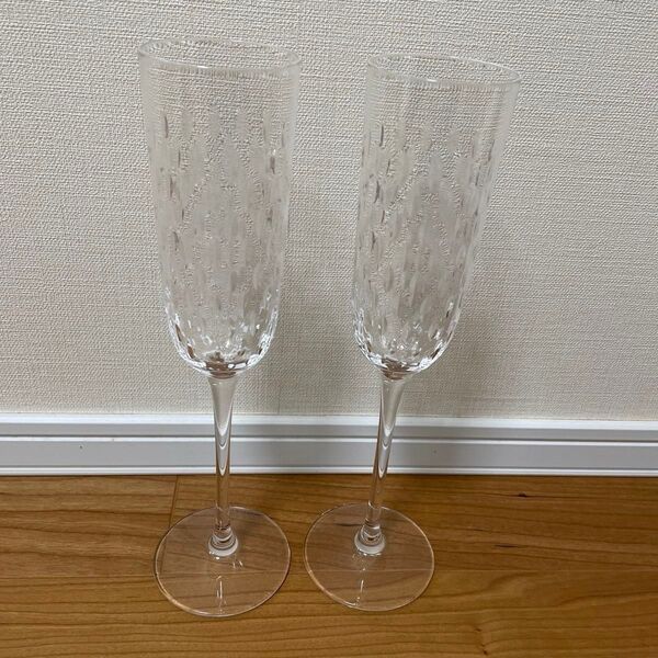 WEDGWOOD ペア シャンパングラス