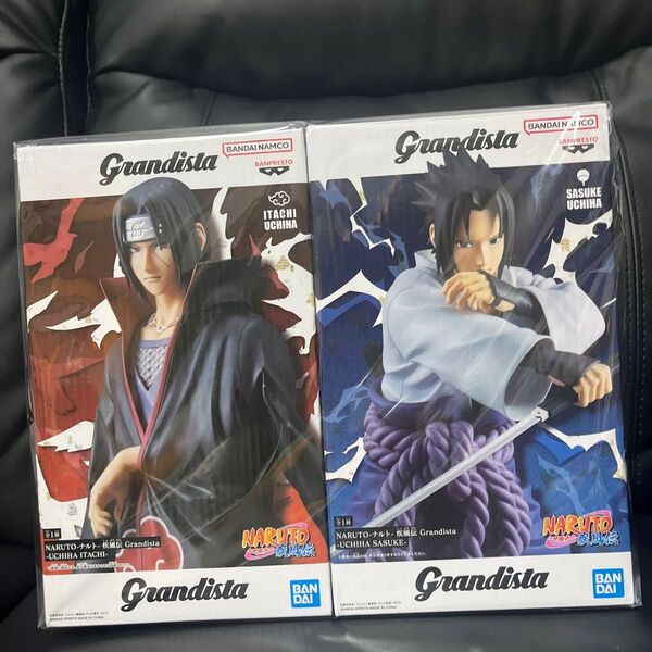NARUTO ナルト疾風伝 Grandista フィギュア イタチ サスケ 2種