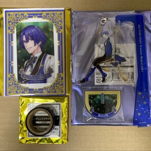 うたプリ ASSDMS 聖川 真斗 うたのプリンスさまっ♪ アクリルスタンド ビジュアルカード メタリックテープ 3点セット