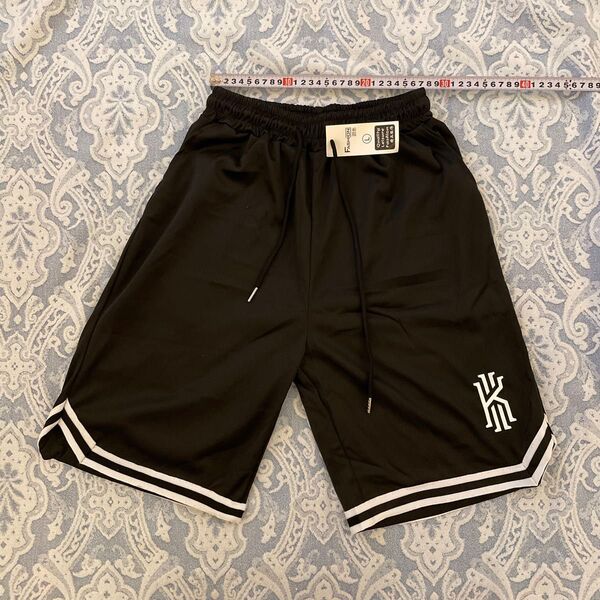 新品未開封 L カイリーアービング バスパン ブラック 黒 NBA マブス