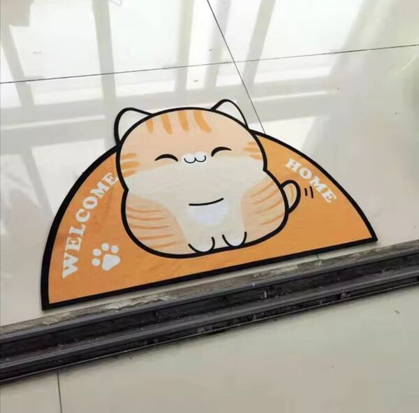 新品 ウェルカムマット バスマット ラグマット 玄関マット インテリア 猫