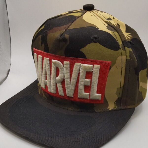◆9173 MARVEL マーベル 迷彩 キャップ 帽子