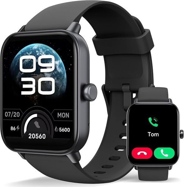 【通話機能&Alexa対応】スマートウォッチ 1.8インチ大画面 iPhone