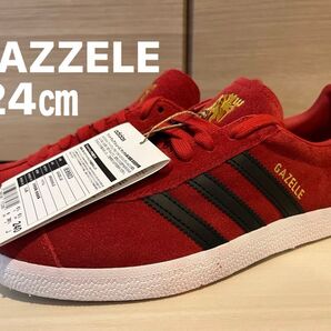 【未使用】アディダス adidas ガゼル マンチェスターユナイテッド コラボ