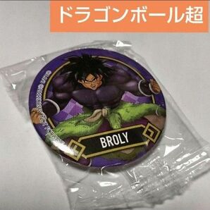 DRAGON BALL超 鳥山明 くら寿司 ビックらポン 缶バッジ BROLY