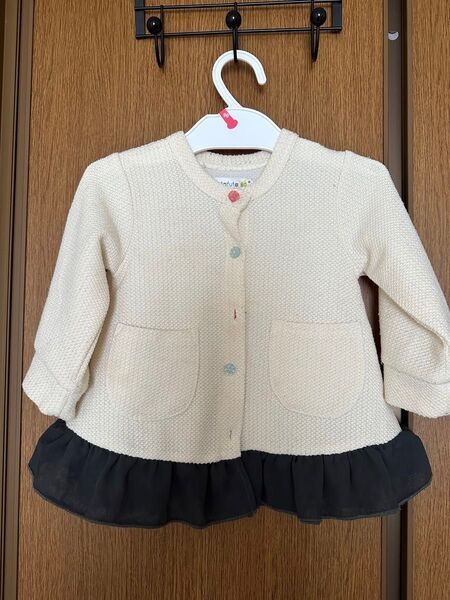 futafuta カーディガン トップス 80