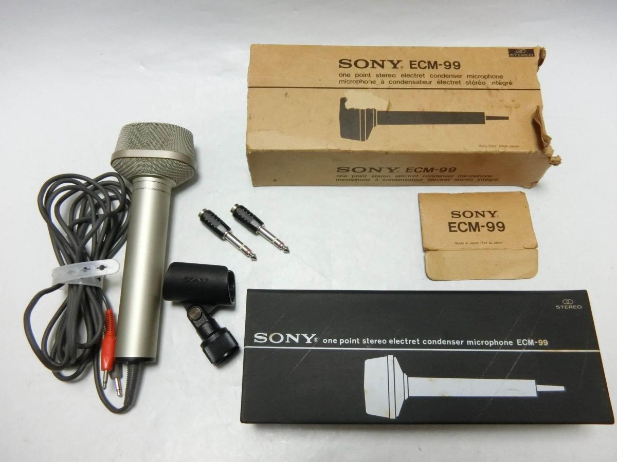 Yahoo!オークション -「sony ecm-99」の落札相場・落札価格 Yahoo!オークション -「sony ecm-99」の落札相場・落札価格