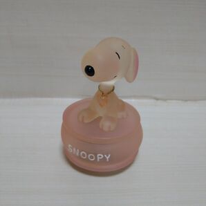 スヌーピー オルゴール ガラス製