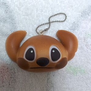 ディズニー スティッチ スクイーズ ふわふわパンキーホルダー