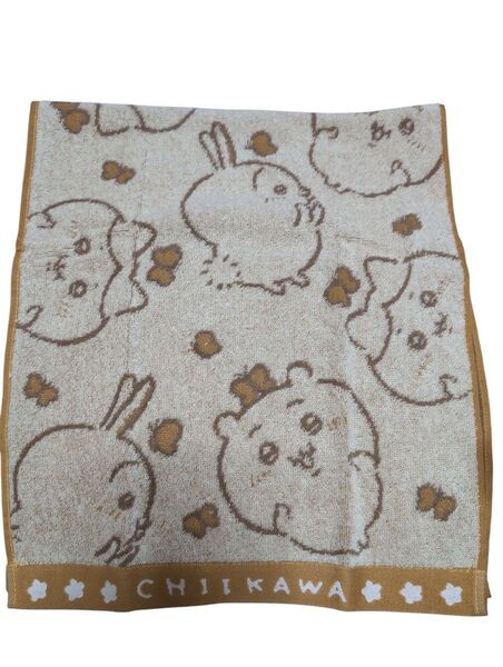 ちいかわ、ハチワレ、うさぎデザイン フェイスタオル1枚 新品未使用品