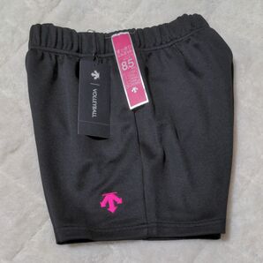 デサント バレー パンツ ブラックピンク サイズO 新品 吸汗 ストレッチ レディース