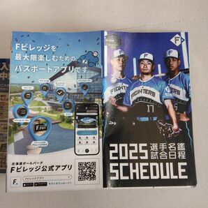 2025年 ファイターズ 試合日程 選手名鑑