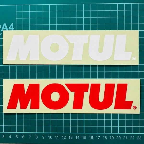 未使用保管品 MOTUL ステッカー 2枚セット