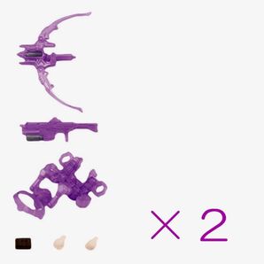 オプションセットB 2個セット アクアシューターズ 05 未開封・未組立 バンダイ ガシャポン AQUA SHOOTERS!