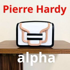 Pierre Hardy ピエールアルディ バッグ ホワイト アルファハンドバッグ アルファ alpha ショルダーバッグ