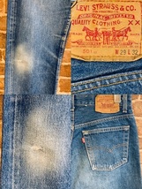 ★廃盤/USA製！1990'sヴィンテージリーバイス.Levi's501.ユーズドデニム.Vintage.アメリカ製古着.W29.アメカジ.90年代.ラギッドスタイル/2Y_画像10