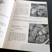 空冷　VW ビートル　オーバル　マニュアル　取扱説明書　1954年4月　ドイツ語　ユーズドコンディション_画像6