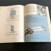 空冷　VW ビートル　オーバル　マニュアル　取扱説明書　1954年4月　ドイツ語　ユーズドコンディション_画像7