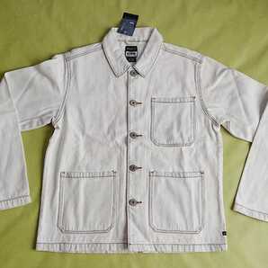 ルーカ RVCA デニムジャケット AG042-753 Sサイズ ホワイト系☆新品