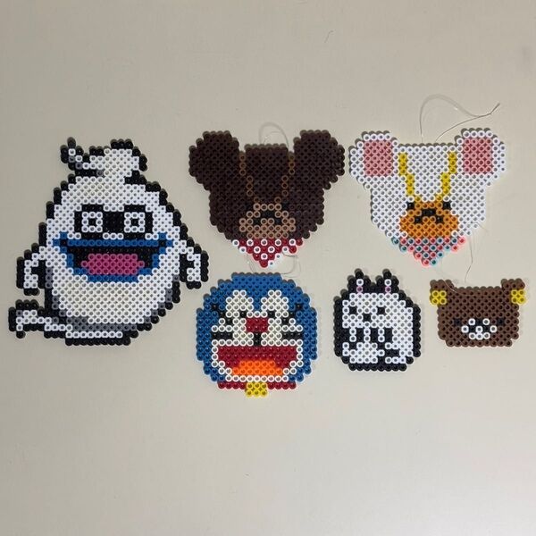 アイロンビーズ作品③ キャラクター