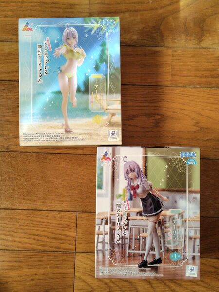 時々ボソッとロシア語でデレる隣のアーリャさん Luminasta フィギュア「アーリャ、夏制服・水着」2種セット(未開封品)