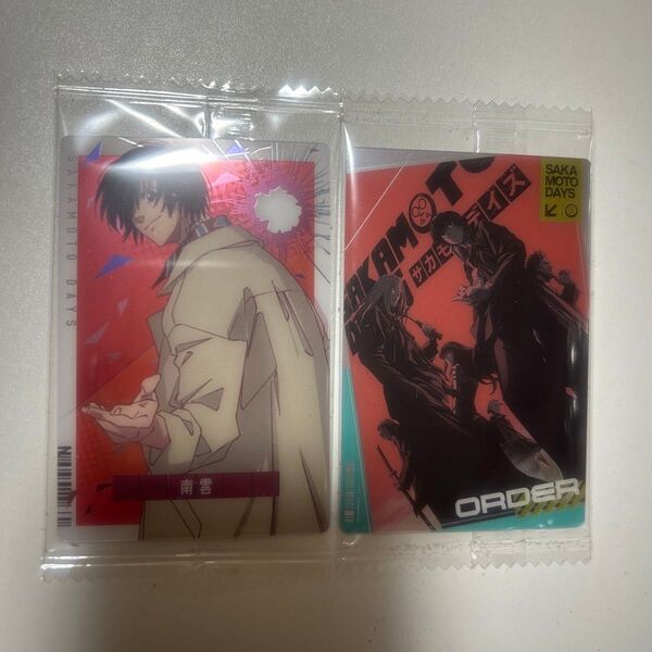 サカモトデイズ ウエハース TheAnimation ビジュアルカード 南雲 オーダー order