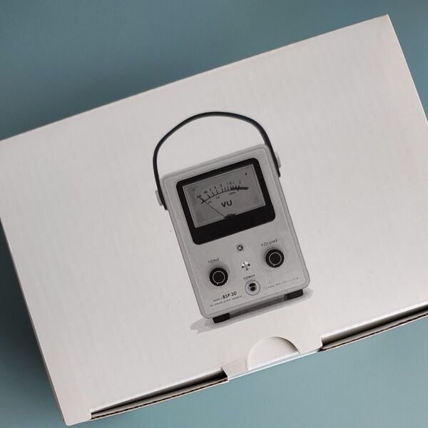 昭和レトロ計測器タイプBluetoothオーディオスピーカーBSP-30 (菊水電子 BSPシリーズ:バルボルタイプ)