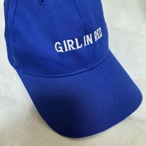 【AMOちゃん着用】GIRL IN RED/キャップ