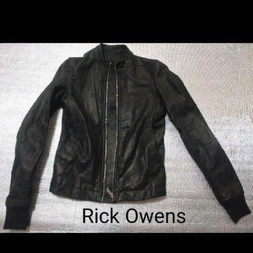Rick Owens リックオウエンス イタリア製 レザージャケット