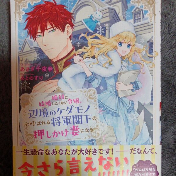 同封200円引き 絶対に結婚したくない令嬢、辺境のケダモノ (Fairy kiss) あさぎ千夜春
