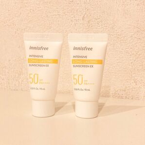 イニスフリー サンスクリーン SPF50 PA 日やけ止め ロングラスティング インテンシブ EX 2個セット