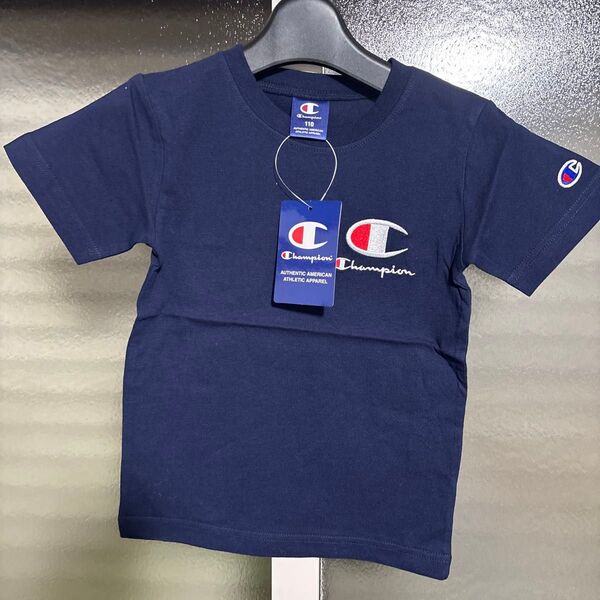 Champion ネイビー Tシャツ 110サイズ 新品 半袖Tシャツ